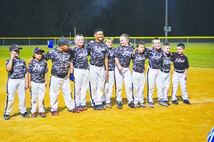 The Atlanta Bandits won the Division II 9U Deep East Texas Baseball Association (DETBA) World Series Tournament recently. The Bandits are: Clinton Watkins, Will Woodruff, Kannon Dempsey, Mason Campbell, Reggie Harrison, Grayson Owens, Preston Bishop, Ty Waldon, Brennan Penny, Brayden Watkins and Micah Whittington.