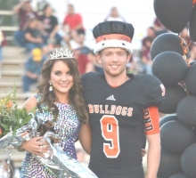 Queen City seniors Kailyn Lansford and Noah Hutchinson were named Queen City's Homecoming King and Queen